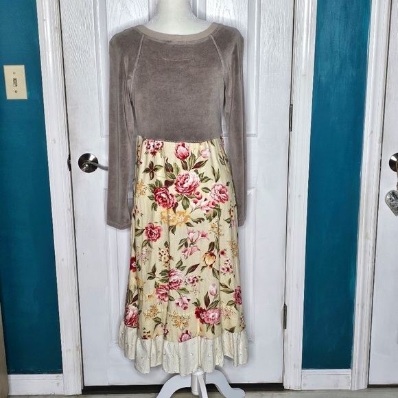 Handmade Upcycled CottageCore Dress Small-Medium - Picture 8 of 15